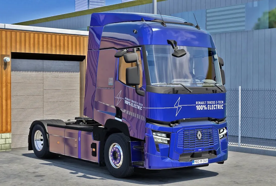 Электрический грузовик Renault Trucks E-Tech T