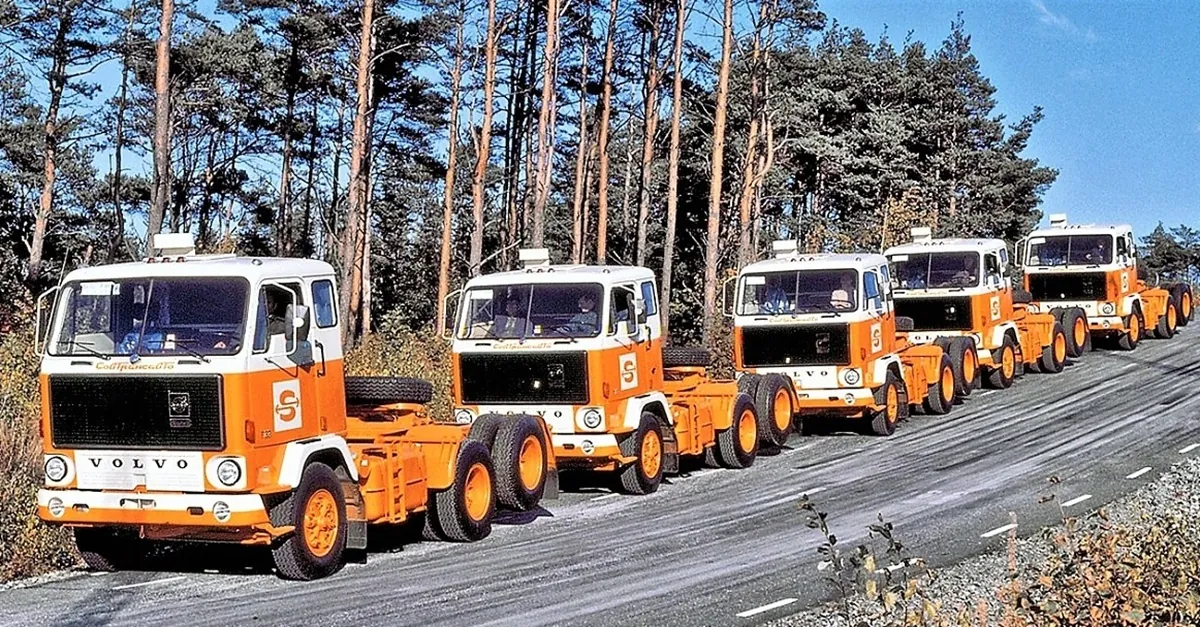 Volvo F89 для «Совтрансавто»